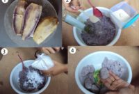 Cara membuat Kue Ubi Jalar Sederhana, 4 Tahap pertama